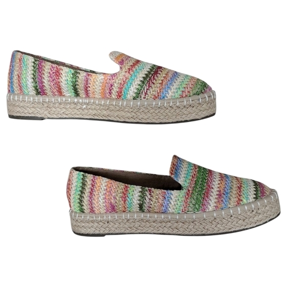 Joie Me Too Cara Espadrille Wedge Slip-On Size 9M Sunner Multi - Picture 6 of 12